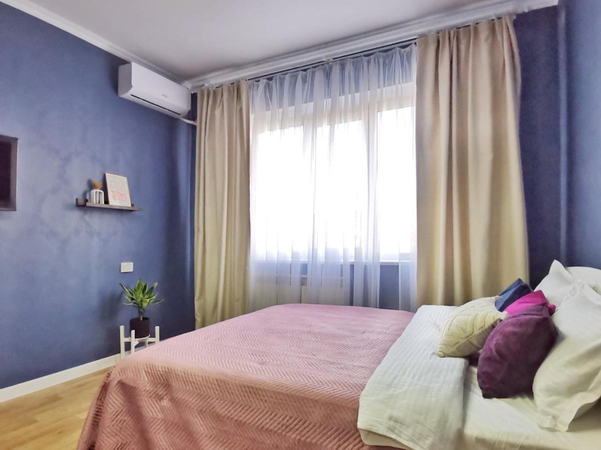 Квартира Коктобе С Видом На Горы Apartment อัลมาตี ภายนอก รูปภาพ