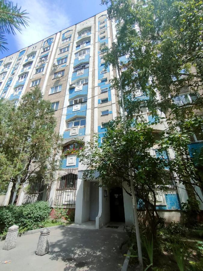 Квартира Коктобе С Видом На Горы Apartment อัลมาตี ภายนอก รูปภาพ